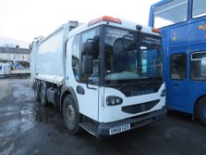58 reg DENNIS N2429VRD2 REFUSE WAGON (DIRECT COUNCIL) 1ST REG 01/09, 55938M, V5 HERE, 1 OWNER FROM