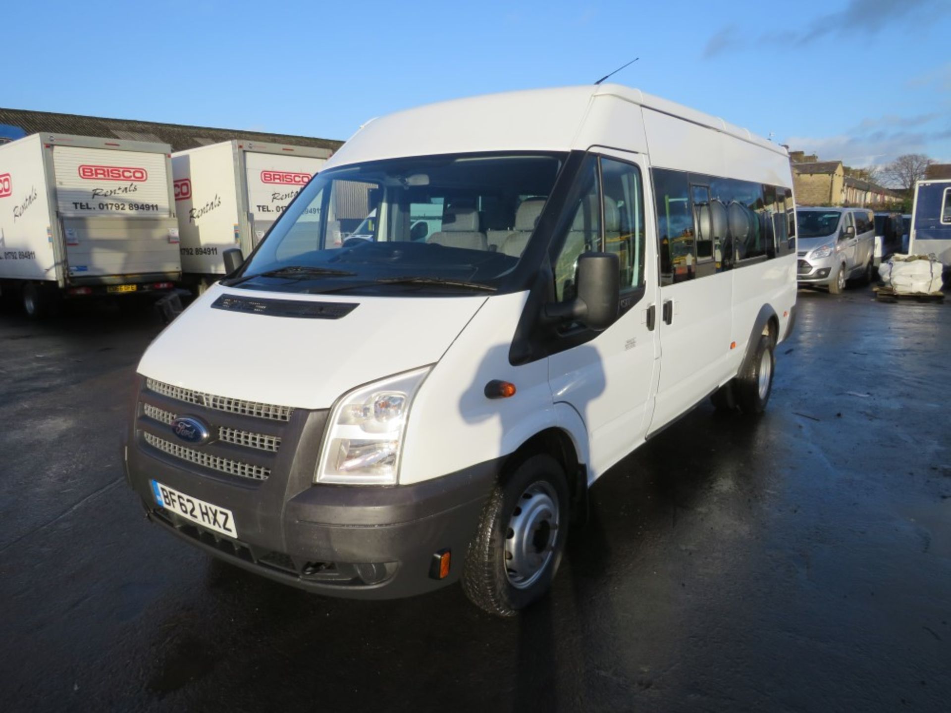 62 reg FORD TRANSIT 135 T430 RWD 17 SEAT MINIBUS,1ST REG 09/12, 35258M WARRANTED, 1 OWNER - Image 2 of 6