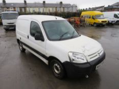 57 reg CITROEN BERLINGO 600 HDI X 75 (DIRECT COUNCIL) 1ST REG 10/07, TEST 10/21 [+ VAT]