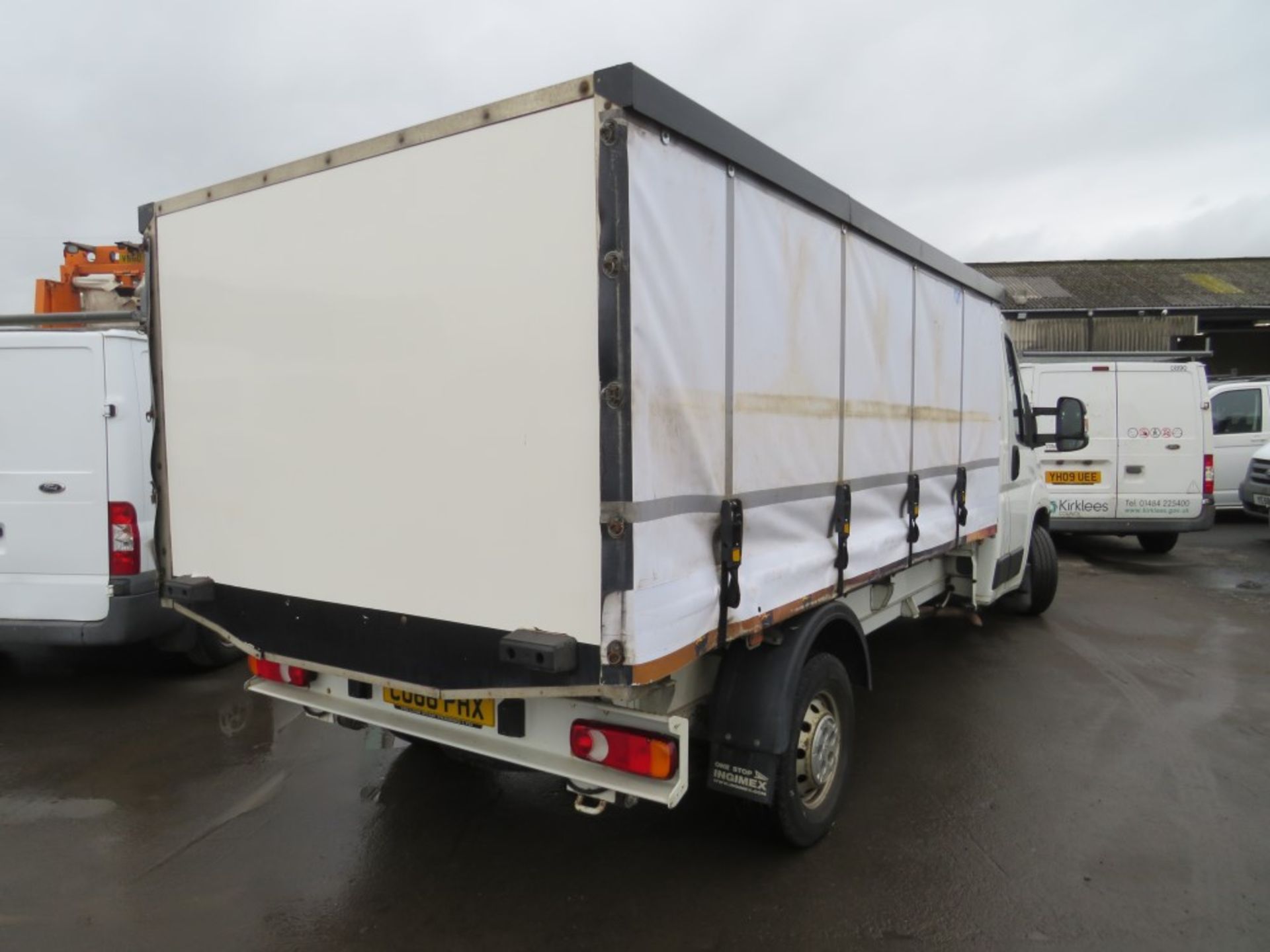 66 reg CITROEN RELAY 35 HDI CURTAIN SIDER, 1ST REG 09/16, 124495M WARRANTED, V5 MAY FOLLOW [+ VAT] - Image 4 of 5