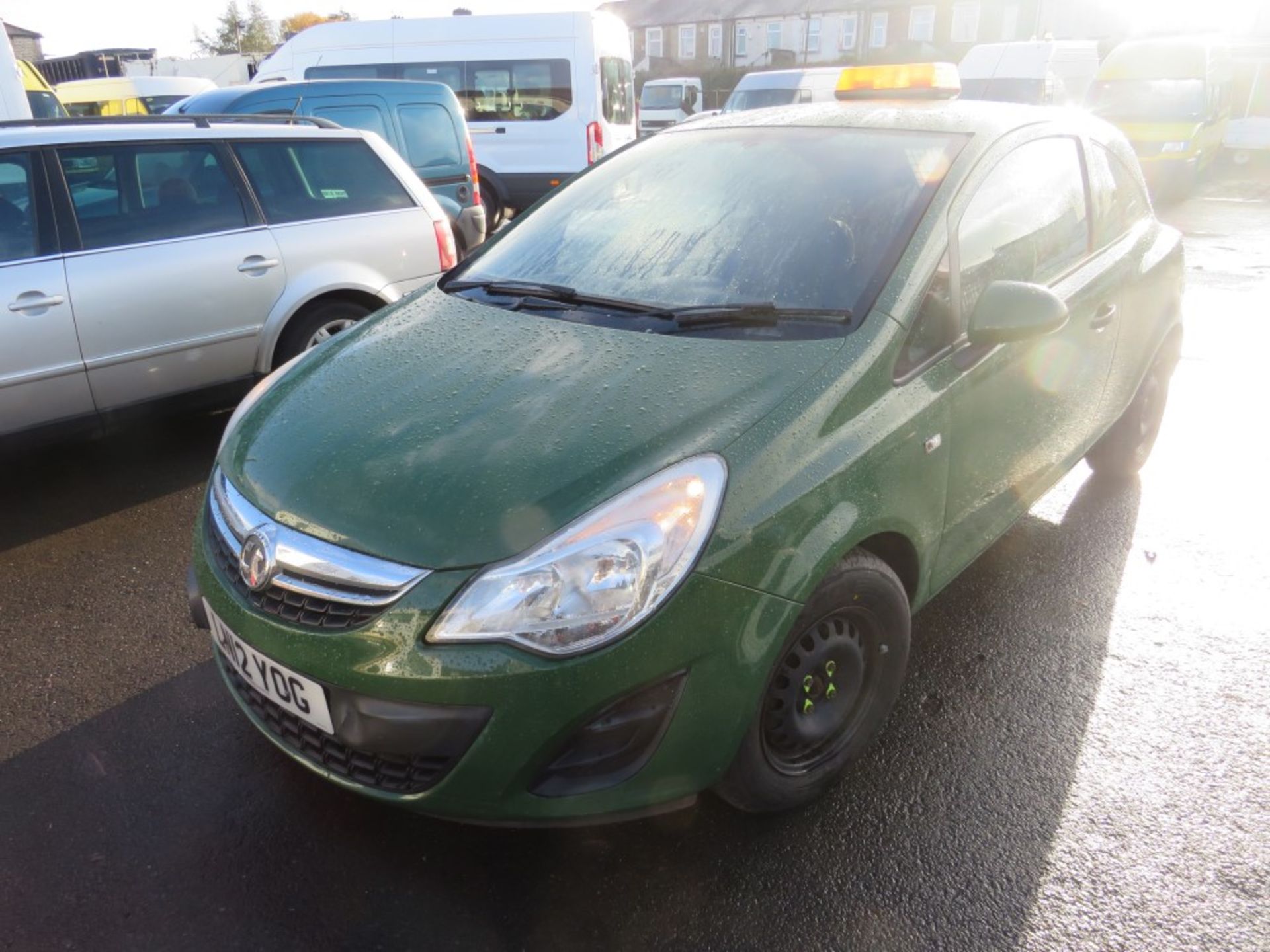 12 reg VAUXHALL CORSA CDTI ECOFLEX VAN, 1ST REG 03/12, TEST 03/21, 110489M WARRANTED, V5 HERE, 1 - Image 2 of 6