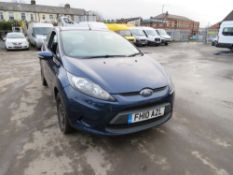 10 reg FORD FIESTA EDGE TDCI 68 HATCHBACK (DIRECT COUNCIL) 1ST REG 06/10, TEST 06/21, 115576M, V5