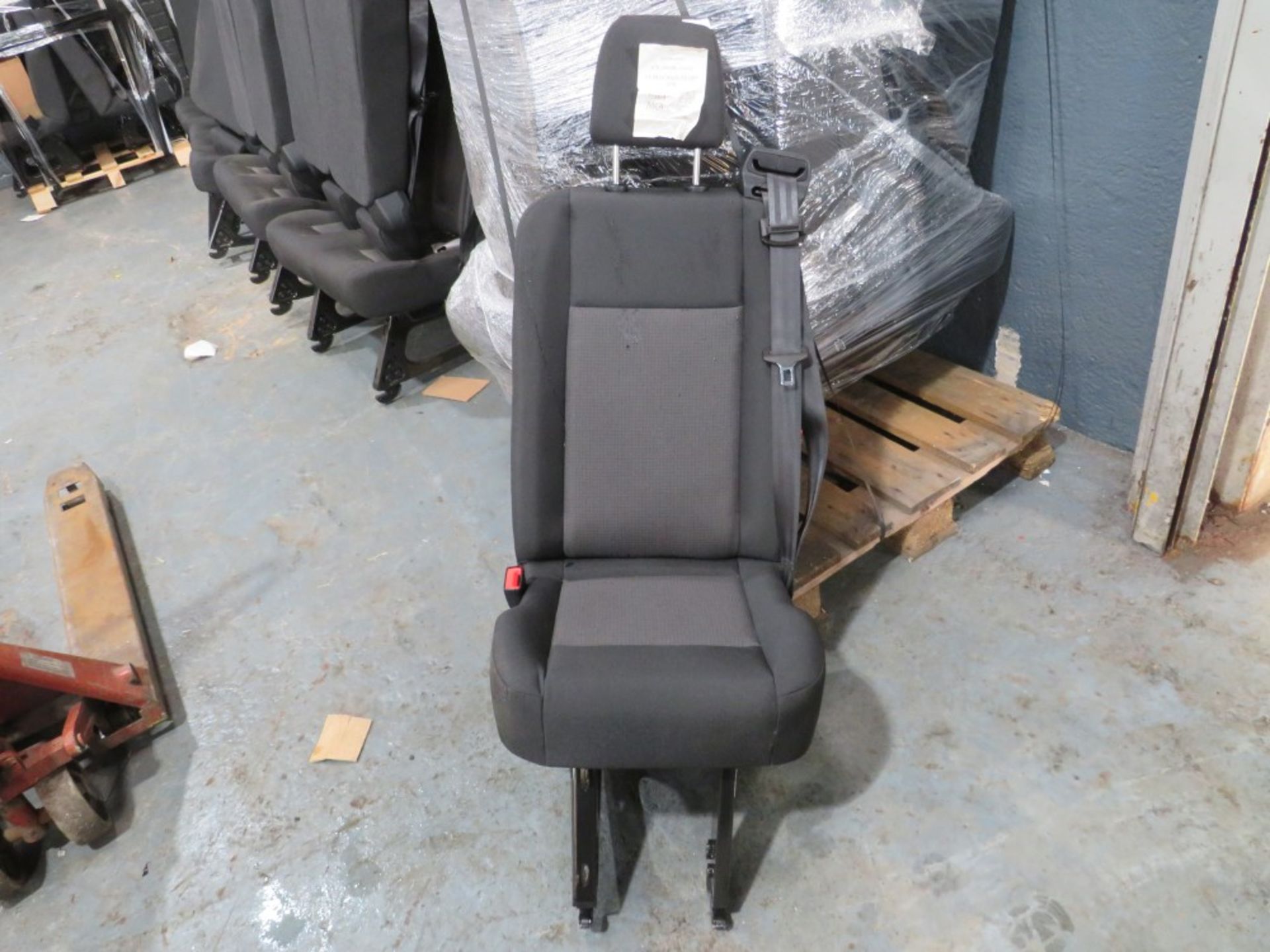 BRAND NEW TRANSIT SINGLE SEAT WITH BELT (DIRECT COUNCIL [+ VAT]