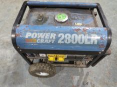 POWER CRAFT GENERATOR [NO VAT]