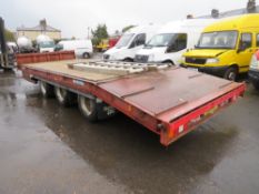 2005 CHIEFTAIN TRI AXLE PLANT TRAILER [+ VAT]