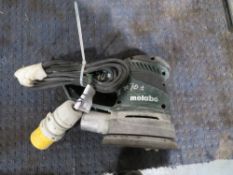 METABO 110V HAND HELD ORBITAL SANDER [+ VAT]