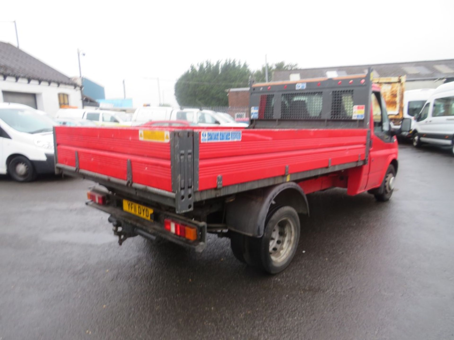 11 reg FORD TRANSIT 115 T350L RWD TIPPER, 1ST REG 05/11, TEST 06/21, 184853M, V5 HERE, 2 FORMER - Image 4 of 5