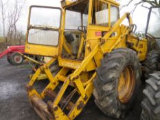 VOLVO BM LOADER, RUNS, DRIVES, NO BRAKES (LOCATION BLACKBURN - RING FOR COLLECTION DETAILS) KEYS