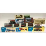 A collection of model vehicles to include Corgi Classics 21401 Walls Ice Cream AEC Refrigerated