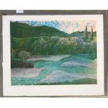 20th century British School, Sherman (?), 'Dawn', signed titled and numbered 48/75 in pencil,