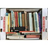 A mixed box of books, mainly poetry, to include Ezra Pound, Iraqi poetry, Afgan poetry, and a number