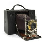 An Eastman Kodak No 3 Cartridge Model E camera made by Eastman Kodak Co., Rochester, New York,