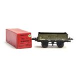 Hornby O gauge wagon no.1 R177, 'NE 13T 404844', with original box in excellent condition