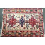 A west Persian rug, 144x102cm
