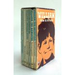 Richmal Crompton, 'William Now in Armada', six 'Just William' paperbacks within a cardboard