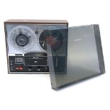 A Sony TC-280 reel to reel tape recorder