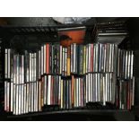 A large collection of CDs from the same collection, to include Sonic Youth, Suicide, The Stranglers,