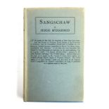 Hugh M'Diarmid, 'Sangschaw', first edition, Edinburgh and London: William Blackwood & Sons, 1925