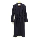 A size 12 ladies cashmere overcoat with belt by Jaeger