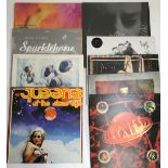 A collection of india rock vinyl LPs, to include The Pixies, Savages, Queens of the Stone Age, The