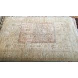 Two Ziegler carpets, 300x180cm and 130x89cm