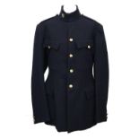 A John Jones and Co military navy tunic with regimental buttons
