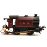 Hornby O Gauge 7mm Clockwork Type 101 0-4-0 Tank Locomotive, L.M.S maroon, No. 2270