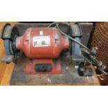 A Sealey 6" bench grinder