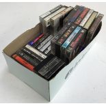A quantity of music cassette tapes, to include Iron Maiden, Deaf Leppard, Sky, Gary Numan etc