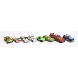 A lot of eight toy cars, to include Corgi, Lesney 'Baja Buggy', Matchbox, Hot Wheels and Burago (8)