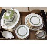 A Royal Doulton 'Rondelay' part dinner service, to include teapot, gravy boat, dinner plates, side