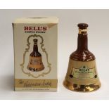 Brewery interest, a vintage Bell's Scotch Whisky bottle, made by Wade, with original box