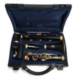 A Buffet Crampon & Cie a Paris Clarinet B12, serial no. 897574, in hard plastic case