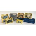 A collection of model cars to include a sealed Corgi RAC Land Rover 07414, limited edition 3716/