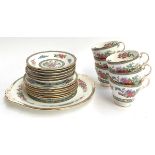 A 19 piece Paragon 'Tree of Kashmir' tea set