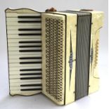 Hohner Carmen II 24 button piano accordion in working order