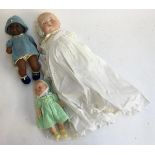 Three ceramic dolls, all marked A.M Germany