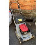 A Honda Hydrostatic HRB536C lawnmower