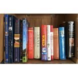 A box of books, mainly history, to include 'A History of Chinese Civilisation', 'A History of