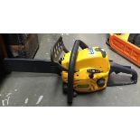 An Alpina petrol chainsaw P370 with 13 inch bar