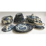 A Royal Worcester 'Avon Scenes' Palissy dinner service, to include plates, side plates, cups,