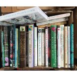 A large box of gardening interest books, to include 'Flora Britannica', Pippa Greenwood etc
