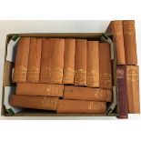 A collection of 16 hardback volumes of Dickens, published by Odham's Press