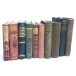 A collection of clothbound books to include to include C.D Michael; Beeton; Tennyson; Morton