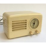 A British made 'Champion' electric corporation bakelite radio