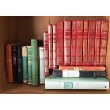 A number of books to include Jane Austen, Bronte Sisters, Laura Doone, Dickens