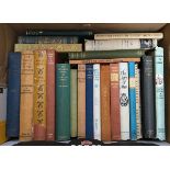A mixed box of good old books, to include some poetry