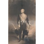 Engraved by Edward McInnes after John Lilley, portrait of Lieutenant General Lord Bloomfield G.C.B.,