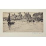 Walter Greaves (1846-1930), untitled, etching, signed within plate and signed in pencil lower