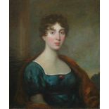 George Henry Harlow (1787-1819), portrait of Mrs Thomas Wright Hill, Nee Sarah Lea (1765-1842),